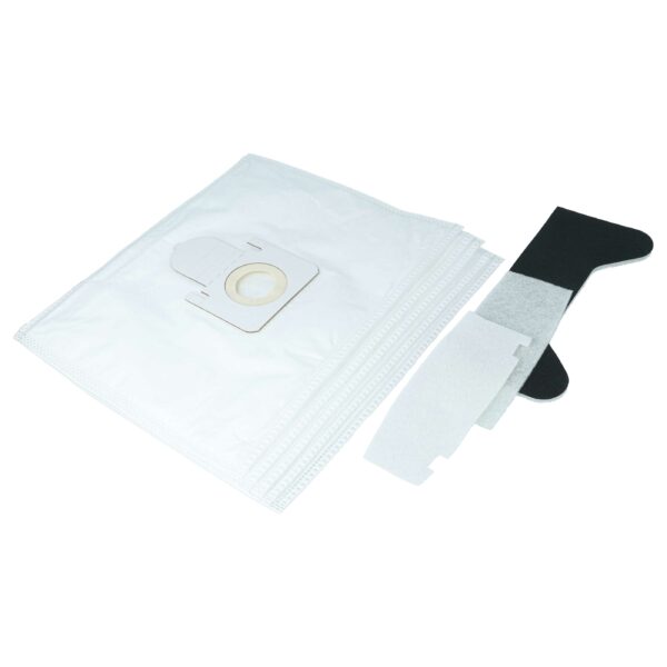 Kit de 5 Sacos de Microfibra + Filtro de Ar + Filtro de Carvão Ativado para Thomas Hygiene (Substitui 787230)
