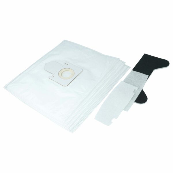 Kit de 5 Sacos de Microfibra + Filtro de Ar + Filtro de Carvão Ativado para Thomas Hygiene (Substitui 787230)