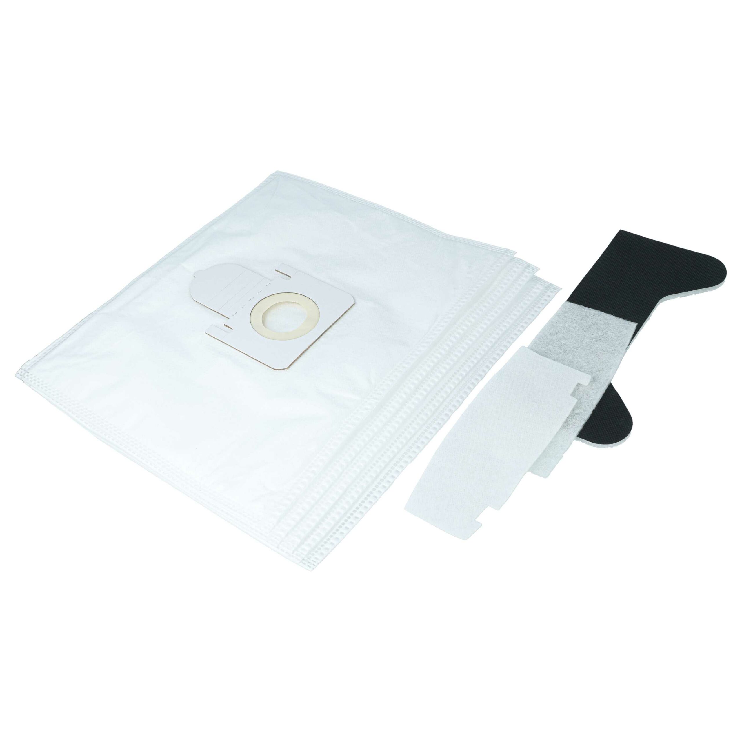Kit de 5 Sacos de Microfibra + Filtro de Ar + Filtro de Carvão Ativado para Thomas Hygiene (Substitui 787230)