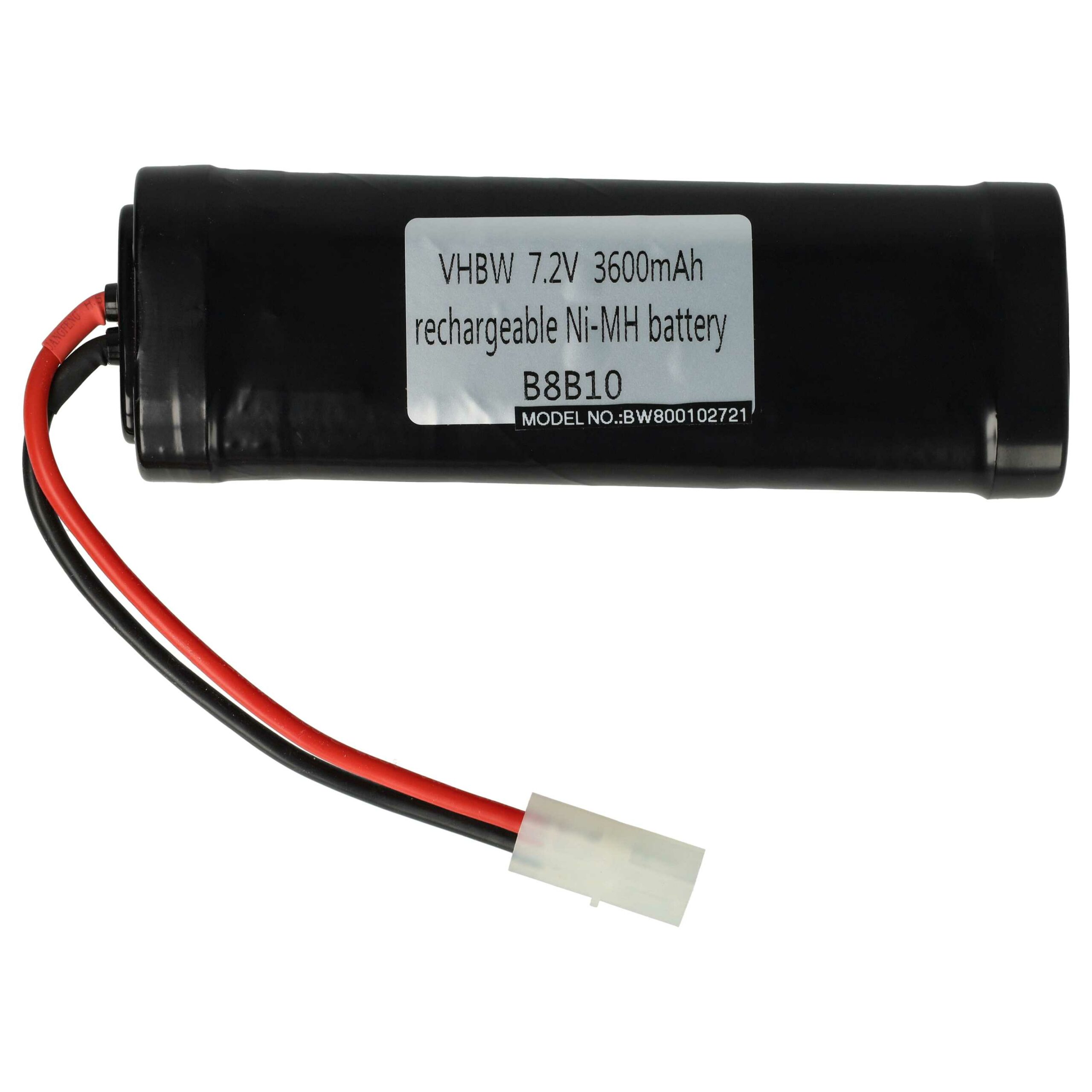 Bateria vhbw para Modelismo - 3600 mAh 7.2 V NiMH, Tamiya - Image 3