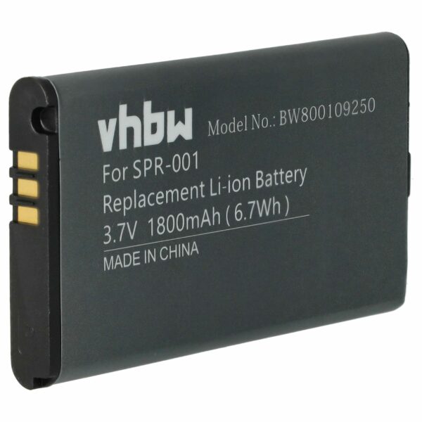 Bateria para Consola Nintendo SPR-001, SPR-003, SPR-A-BPAA-CO - 1800 mAh 3.7 V Li-Ion vhbw