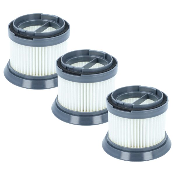 3 Filtros de Proteção do Motor para Aspirador Cleanmaxx MJ1901B vhbw