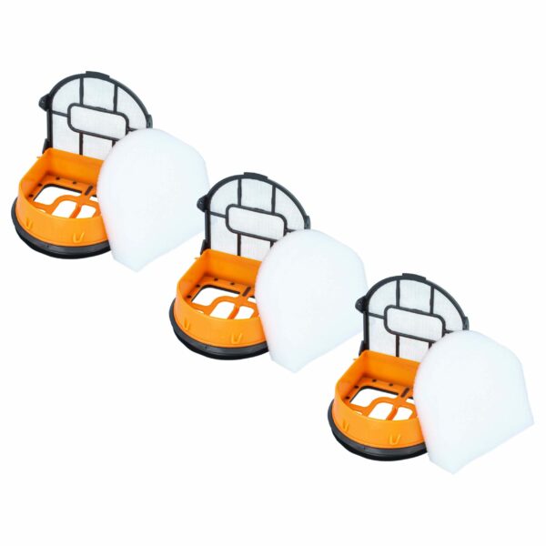 3x Filtros para Aspirador Shark HydroVac Cordless Pro XL WD201 e outros modelos