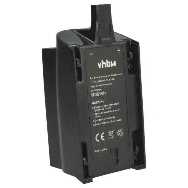 Bateria vhbw compatível com Parrot PF070083 - 2300 mAh 11.1 V Li-polymer