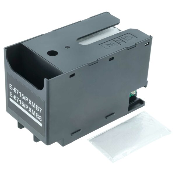 Recipiente de Tinta Residual compatível com Epson Workforce Pro 405/405XL e WF 3800 Series vhbw
