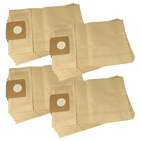 Pack 20x Sacos para Aspirador compatíveis com Cleanfix TA 1 Papel para Aspiradores Hako - Papel de Filtro