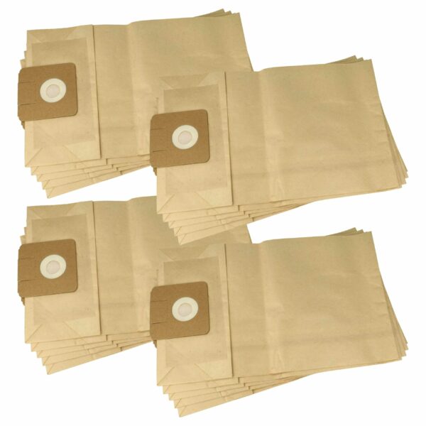 Pack 20x Sacos para Aspirador compatíveis com Cleanfix TA 1 Papel para Aspiradores Hako - Papel de Filtro
