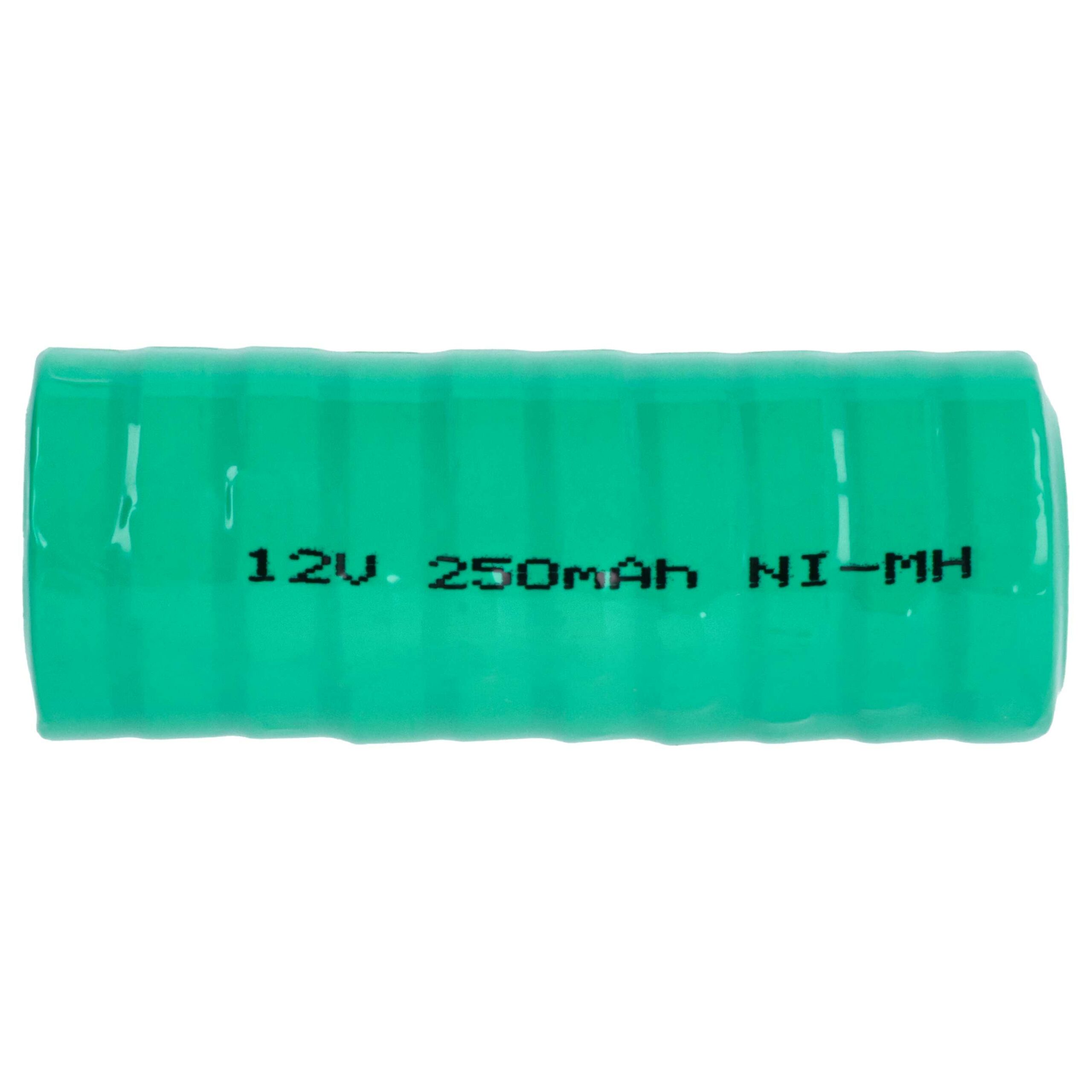 Pack de 5 Baterias Recarregáveis em Moeda V250H 12V 250mAh NiMH vhbw - Image 3