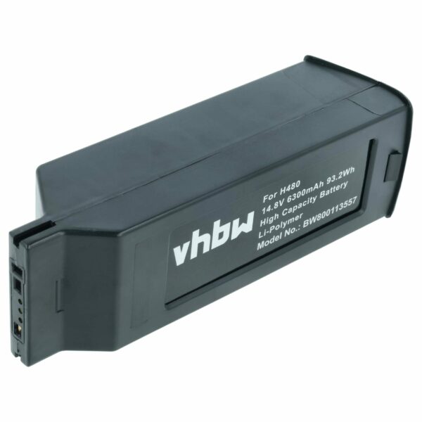 Bateria de Substituição vhbw para Yuneec YUNH105, YUNTYH105 - 6300 mAh 14.8 V Li-polímero