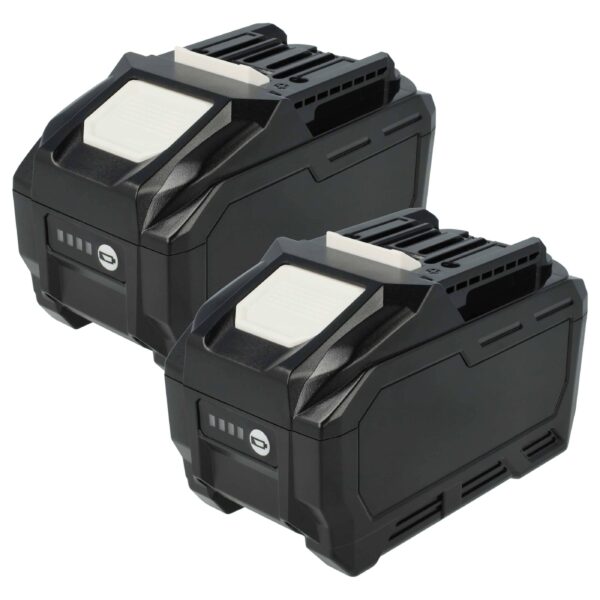 2x Bateria vhbw 5000 mAh 40V Li-Ion para Makita 191L29-0, BL4020, BL4025, BL4040