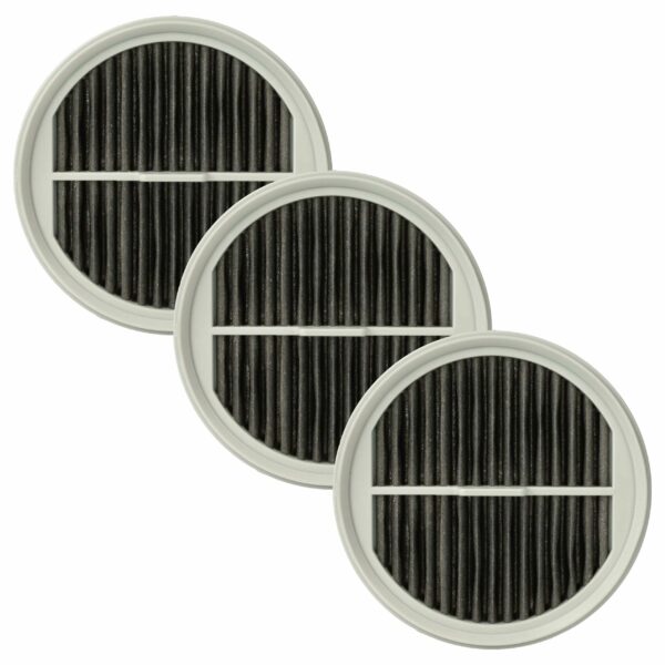 3x Filtros de Pó vhbw para Aspirador Xiaomi Roidmi Nex S2, X20, X30, X30 Pro
