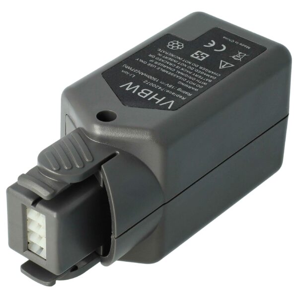 Bateria vhbw compatível Wolf Garten Li-Ion Power-Pack 3 - 1500 mAh 18 V
