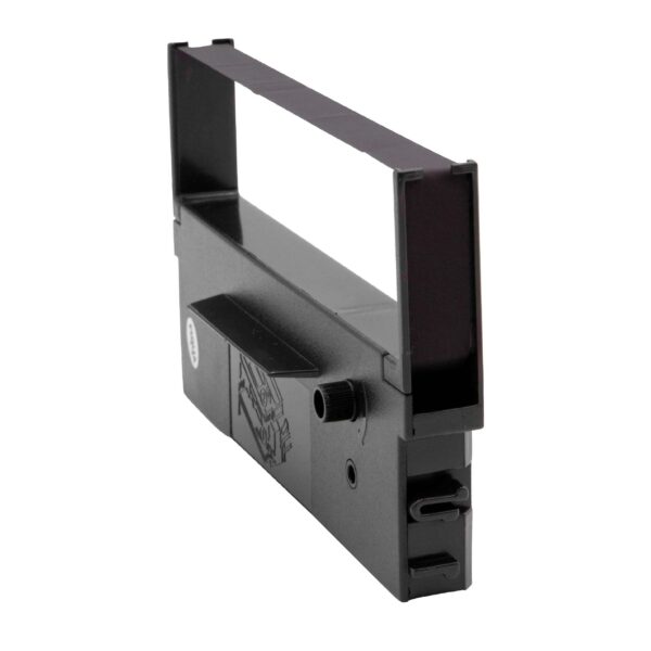 10x Fita de Tinta vhbw substitui Citizen IR71B para Toshiba Dot Matrix, Impressora de Recibos - Preto