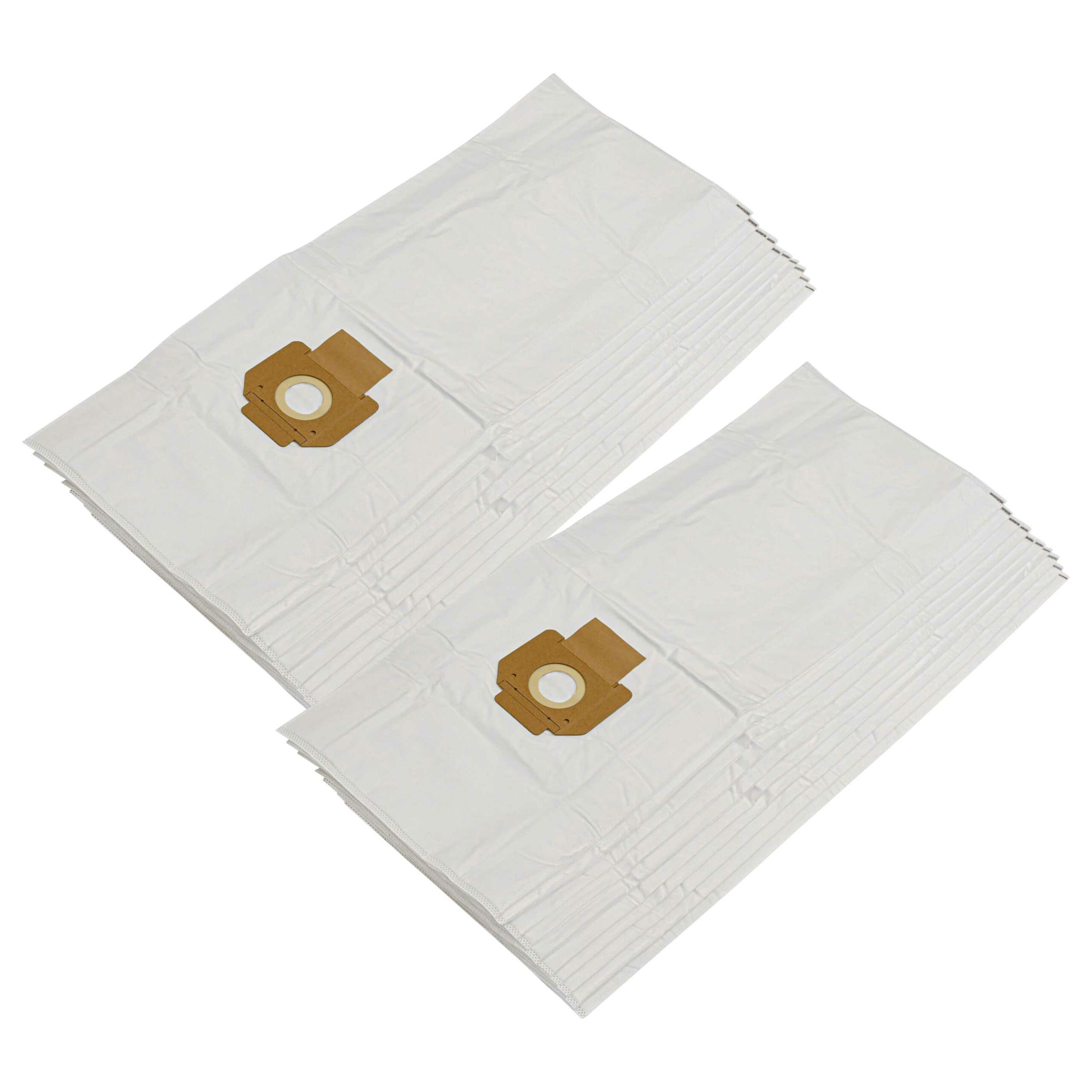 Pack 20x Sacos para Aspirador Nilfisk 302001484 WAP - Microfibra vhbw