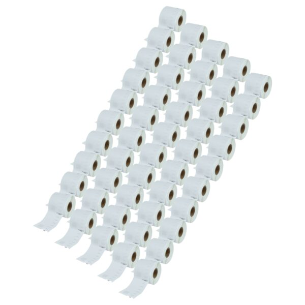 Rolo de 50 Etiquetas Compatível com Dymo 99015 - 54 mm x 70 mm