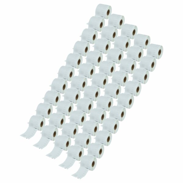 Rolo de 50 Etiquetas Compatível com Dymo 99015 - 54 mm x 70 mm