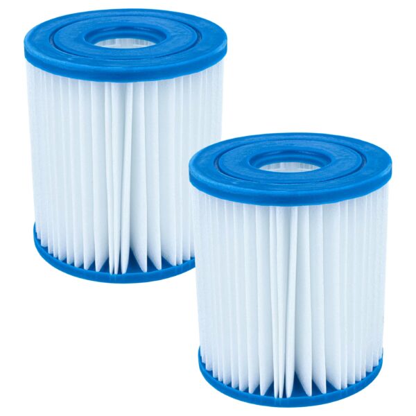 2x Cartucho Filtro vhbw para Piscina Intex 28125EH Easy Set Ocean Reef (substitui 29007E Tipo H)