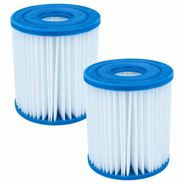 2x Cartucho Filtro vhbw para Piscina Intex 28125EH Easy Set Ocean Reef (substitui 29007E Tipo H)