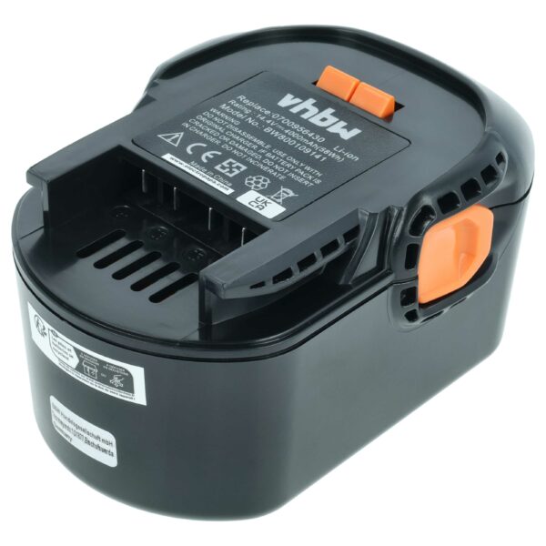Bateria vhbw 14,4V 4000 mAh Li-Ion para AEG, Fromm, Würth