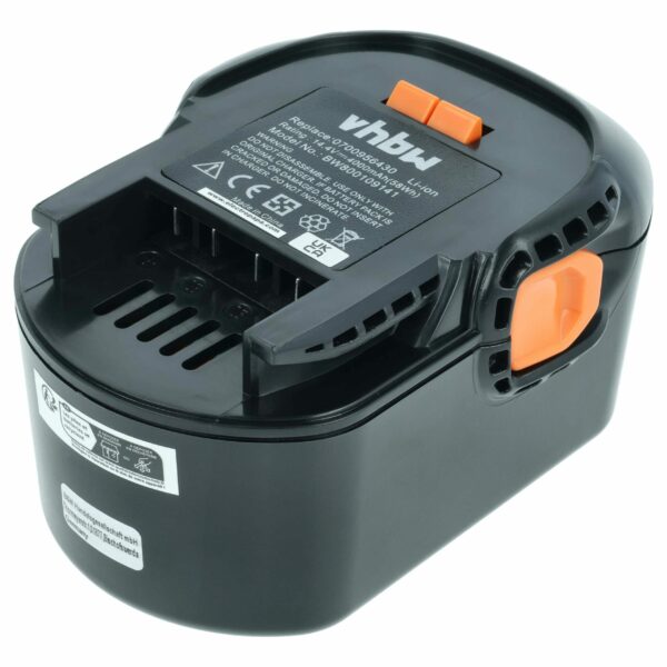 Bateria vhbw 14,4V 4000 mAh Li-Ion para AEG, Fromm, Würth