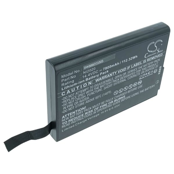 Bateria vhbw para Equipamentos Médicos Philips, Artisan, Esaote, Hamilton - 7800 mAh 14.4 V Li-Ion