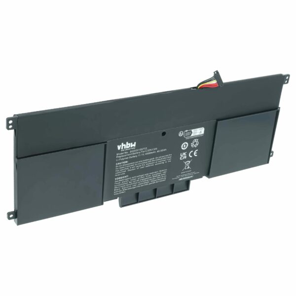 Bateria vhbw para Asus C32N1305 - 4500 mAh 11.1 V Li-polímero, preta