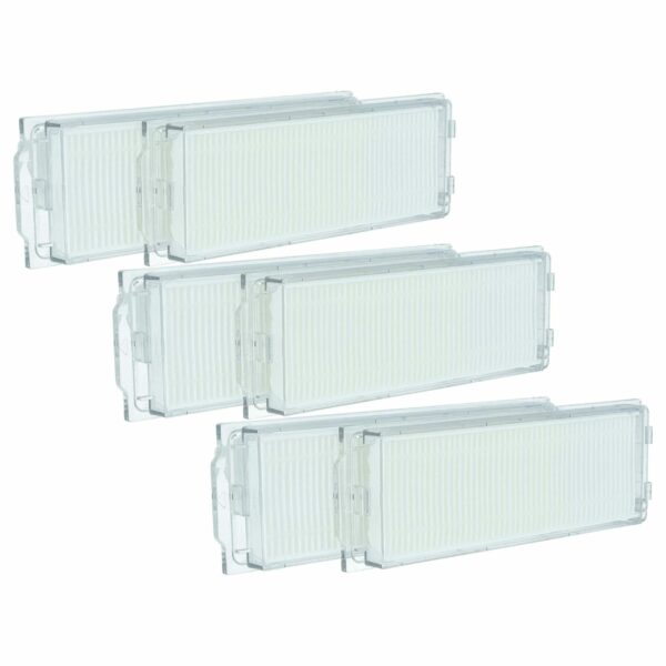 6 Filtros + Moldura para Xiaomi Mi Robot Vacuum Mop 2