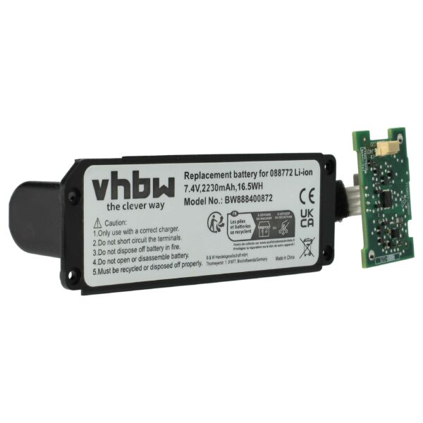 Bateria vhbw para Bose SoundLink Mini 2 - Li-Ion 2230 mAh com Placa