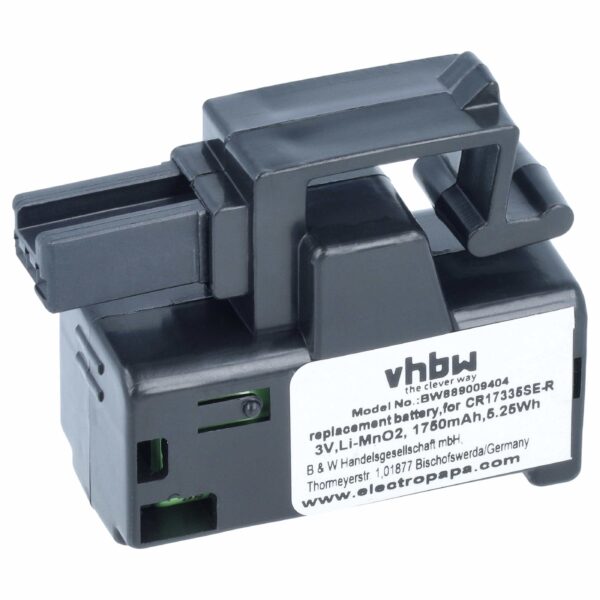 Bateria de Sistema CNC vhbw para Fanuc 30I, 31I, 32I - 1.75 Ah 3 V Li-MnO2