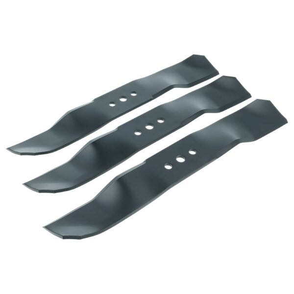 3x Lâminas de Substituição para Cortadores de Relva Husqvarna Rider R213, R214, R215, R216, R316, R318, R320 AWD