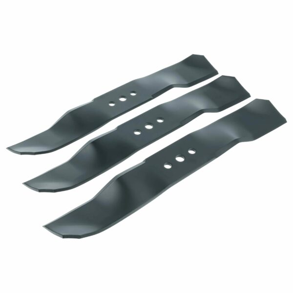 3x Lâminas de Substituição para Cortadores de Relva Husqvarna Rider R213, R214, R215, R216, R316, R318, R320 AWD