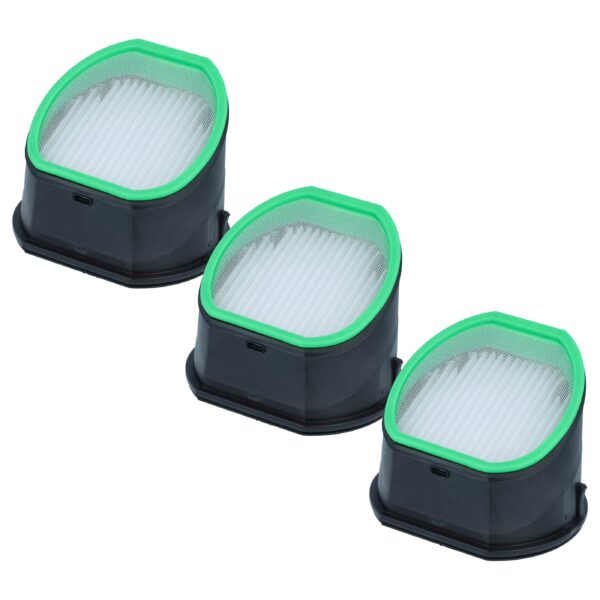 3 Filtros para Aspirador Vorwerk Kobold VM7 - vhbw
