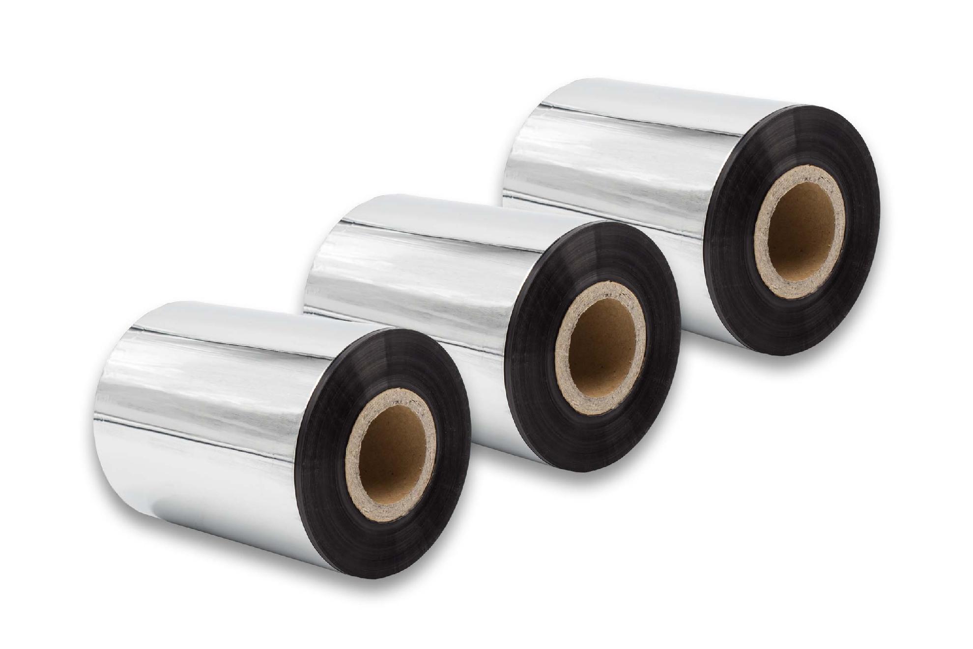 Pack 3x Fita de Transferência Térmica para Godex, Printronix, TSC, Valentin e outras - 80 mm x 300 m, Wax-Plus