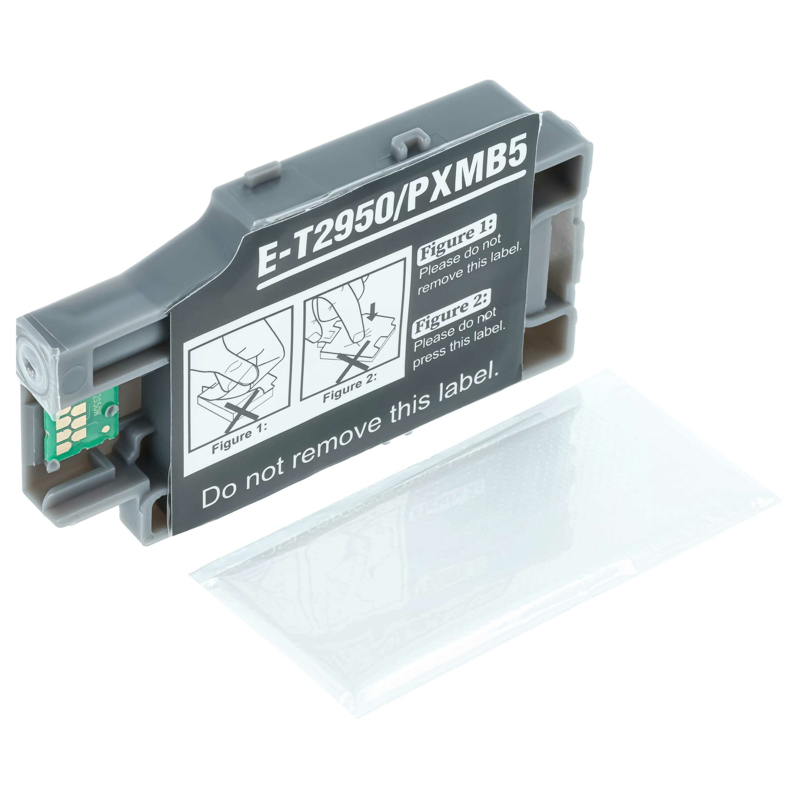 Recipiente de Tinta Residual compatível com Epson Workforce WF-100 W, WF-110 W - Preto