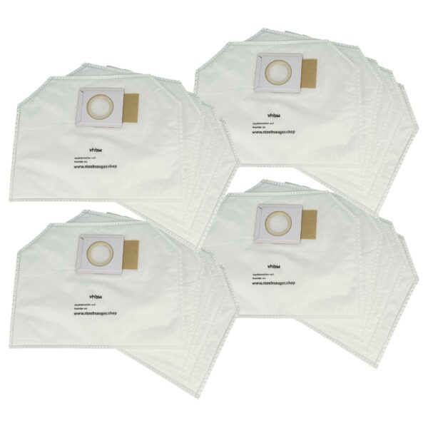 Saco para Aspirador Makita 197903-8 vhbw - Microfibra (Pack 20 unidades)
