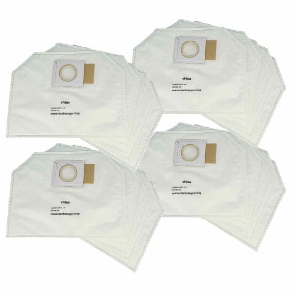 Saco para Aspirador Makita 197903-8 vhbw - Microfibra (Pack 20 unidades)