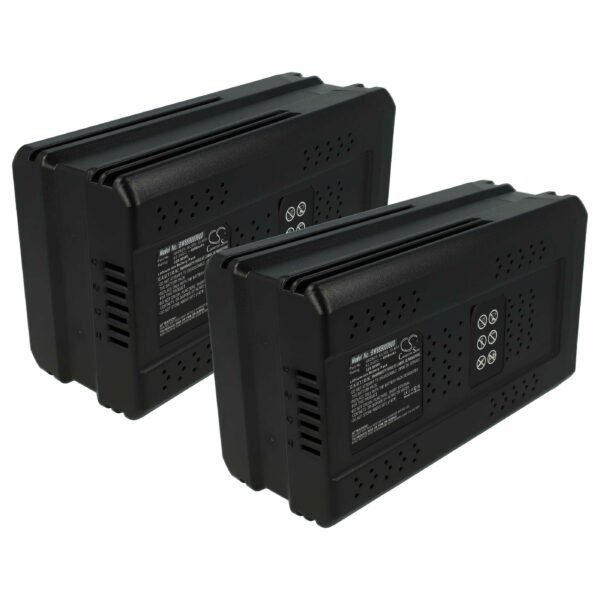 2x Bateria vhbw 82 V 4000 mAh Li-Ion para Cortadores Greenworks GL500, GL600, GL900, G82B25, GL250, GL400