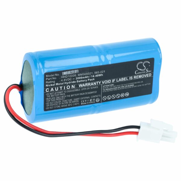 Bateria vhbw 3000 mAh 4.8 V NiMH para Mosquito Magnet 565-021 REV A2 e DynaTrap