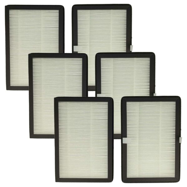 Conjunto de 6 Filtros de Ar para Rowenta XD6520F0 - Filtro Particulado vhbw