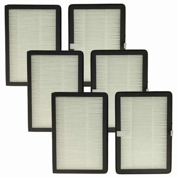 Conjunto de 6 Filtros de Ar para Rowenta XD6520F0 - Filtro Particulado vhbw