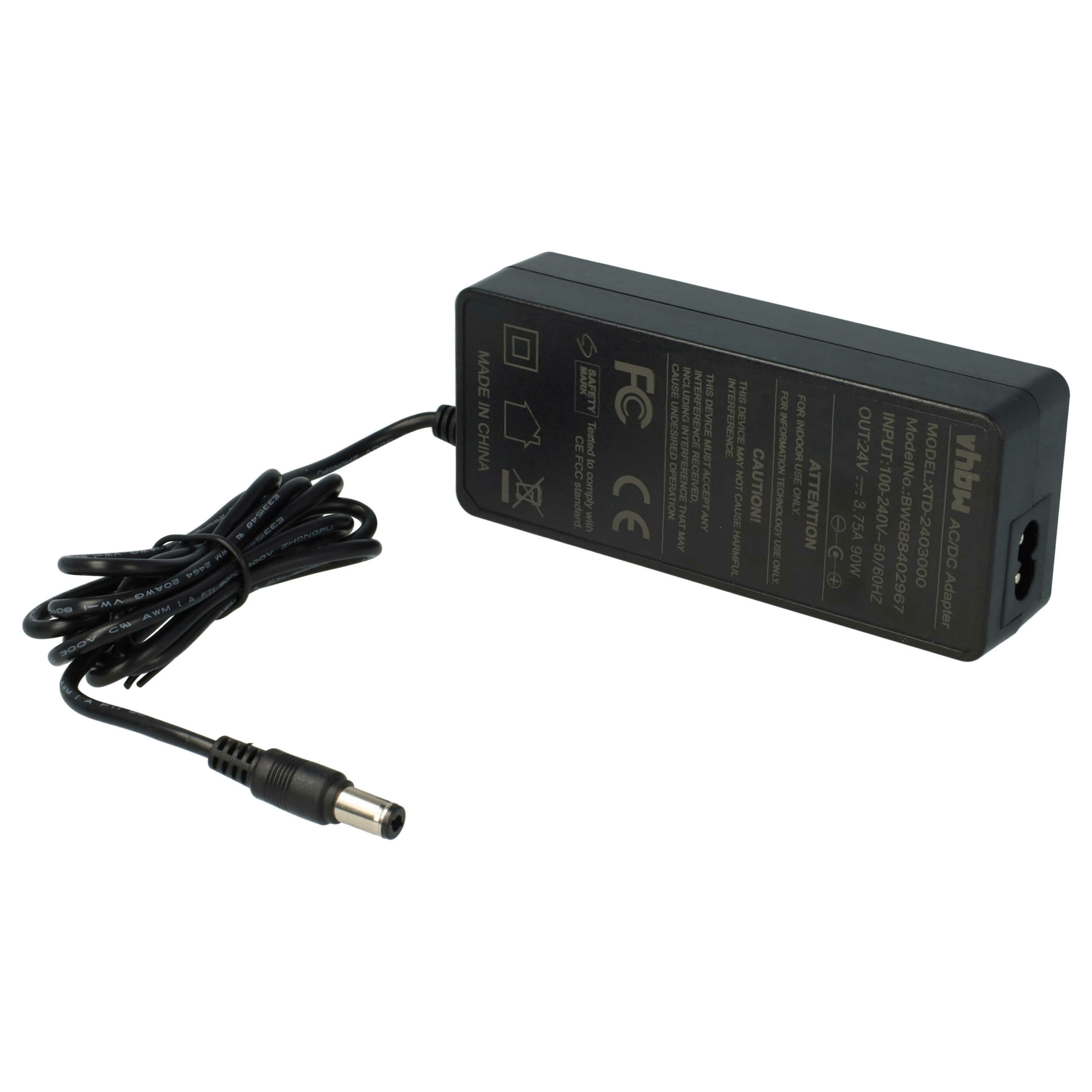 Adaptador de Alimentação vhbw para Impressoras Zebra FSP060-RPAC, P1076000-004 - 90 W - Image 3