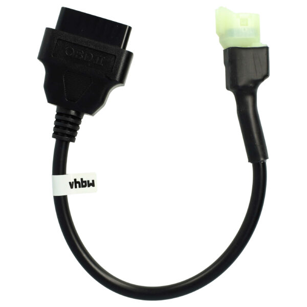 Adaptador OBD2 4 pinos para OBD2 16 pinos Honda CB 500 F / FA, CB 600 F Hornet e outros modelos