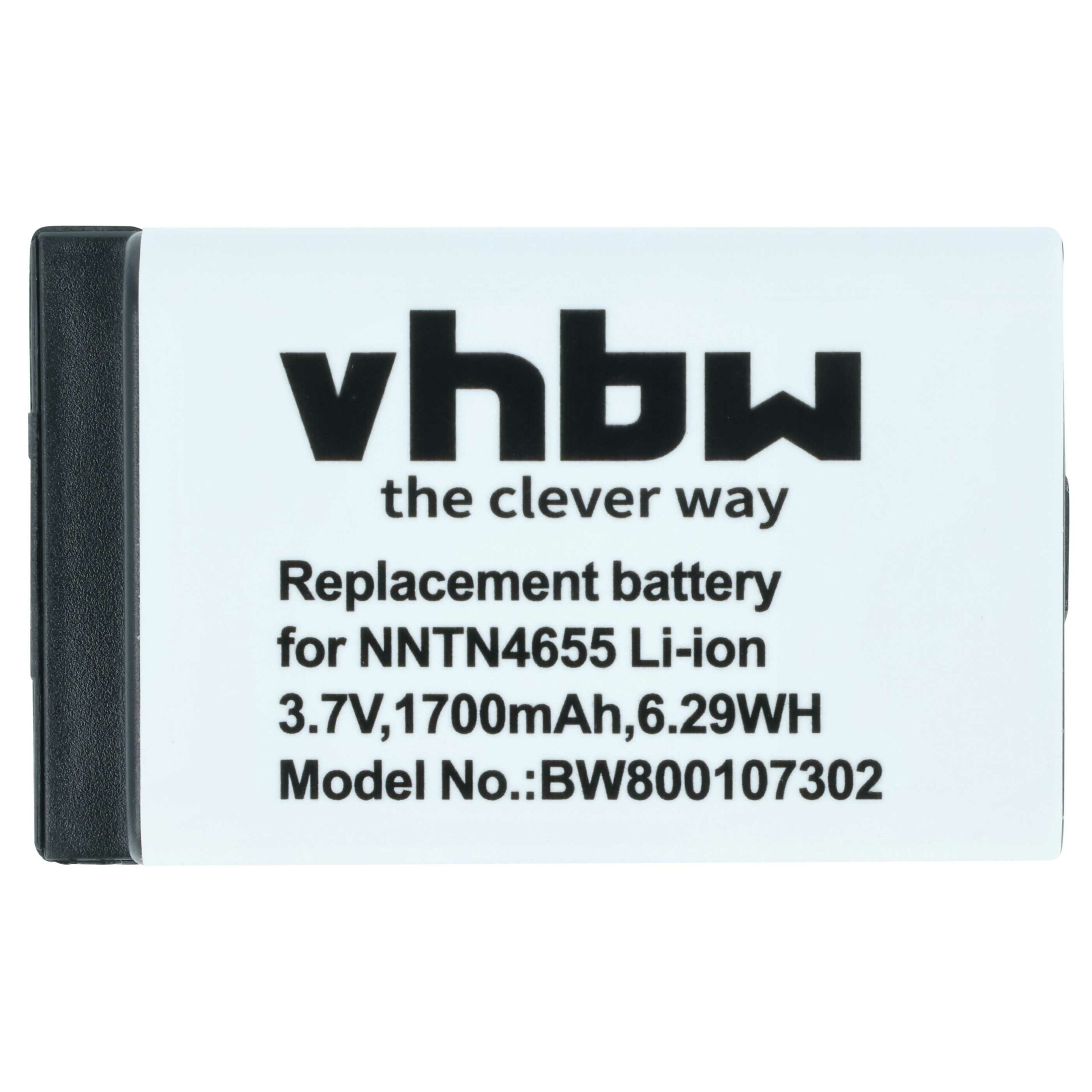 Bateria vhbw para Rádio Motorola DTR2430 / DTR2450 / MTH800 1700 mAh 3.7 V Li-Ion (Pack de 5) - Image 3