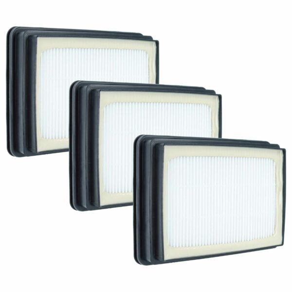 3 Filtros para Aspirador Bosch Easyvac 3, Substitui 2609256F36, Laváveis