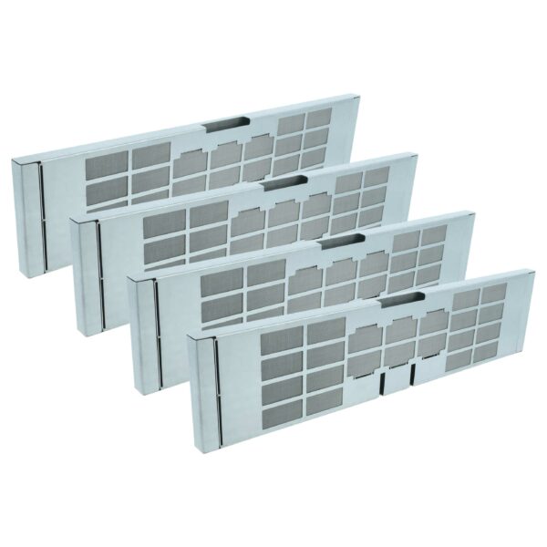 4x Filtro de Carvão Ativado Longlife para Miele DKF 21-R, Regenerável