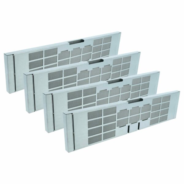 4x Filtro de Carvão Ativado Longlife para Miele DKF 21-R, Regenerável