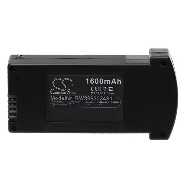 Bateria vhbw para Drone Eachine 2594368 - 1600 mAh 7.4 V Li-polymer