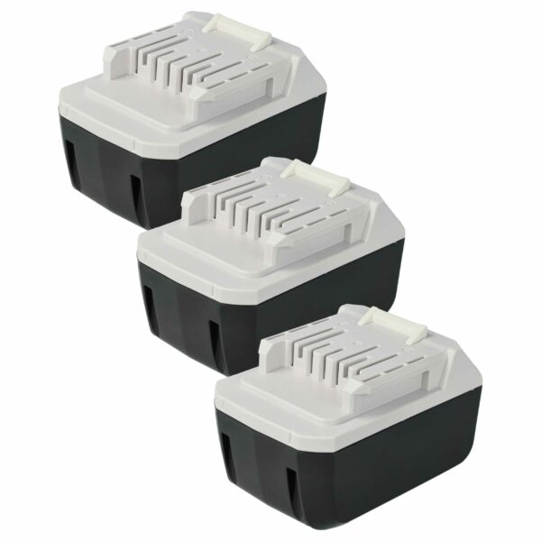 3x Bateria vhbw 18V 4000 mAh Li-Ion para Makita (Substitui 195608-4, 198186-3, 196367-3)
