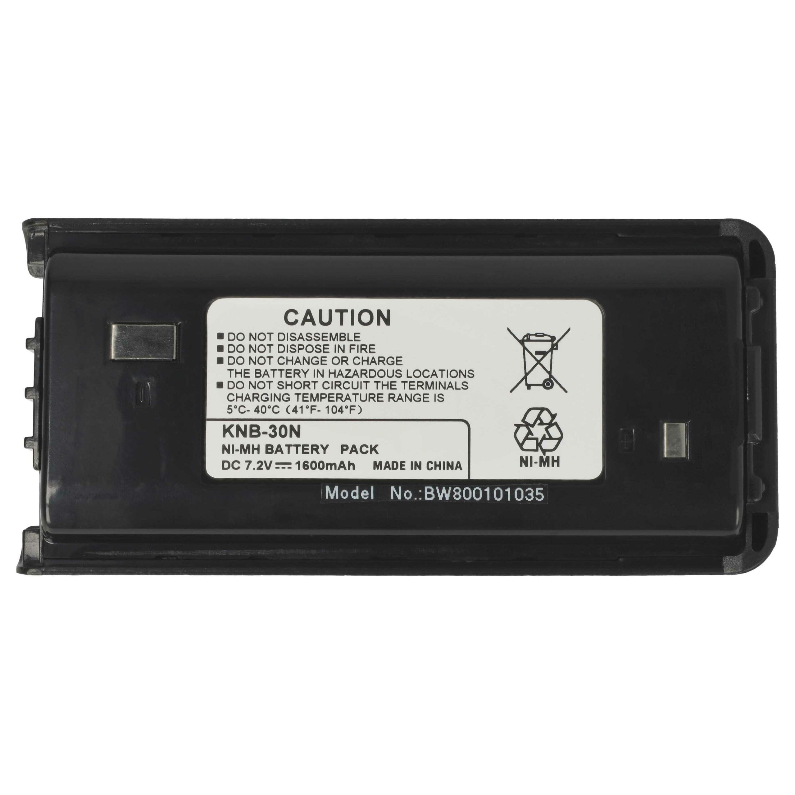 Bateria vhbw 7.2V 1600 mAh NiMH para Kenwood KNB-29A, KNB-29, BPKNB45LI e compatíveis (2 unidades) - Image 3