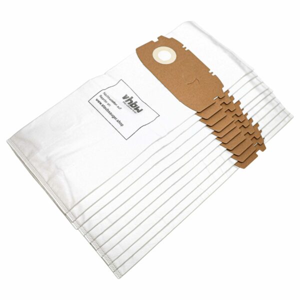 Pack 10x Sacos de Aspirador compatíveis com Festo Festool 456772, 498410 - microfibra